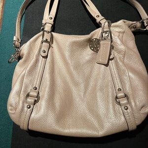 Coach leather bag